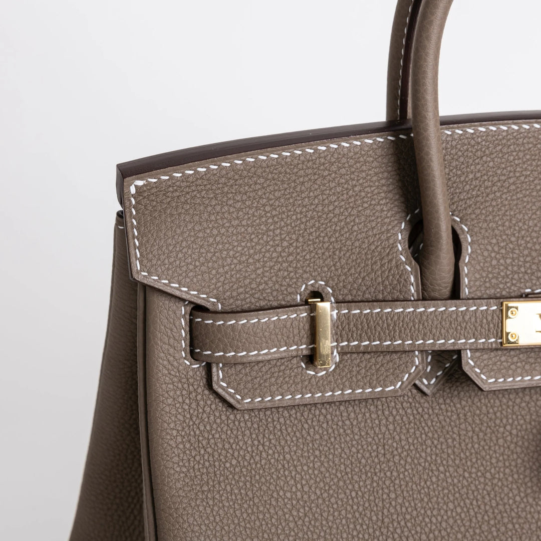 Birkin 25 Etoupe Togo Gold Hardware