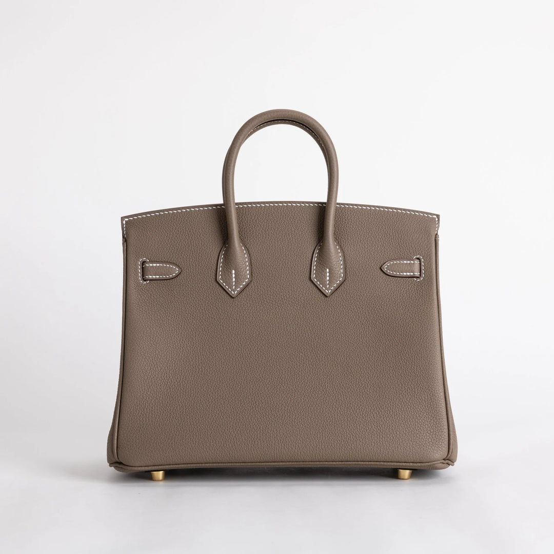 Birkin 25 Etoupe Togo Gold Hardware