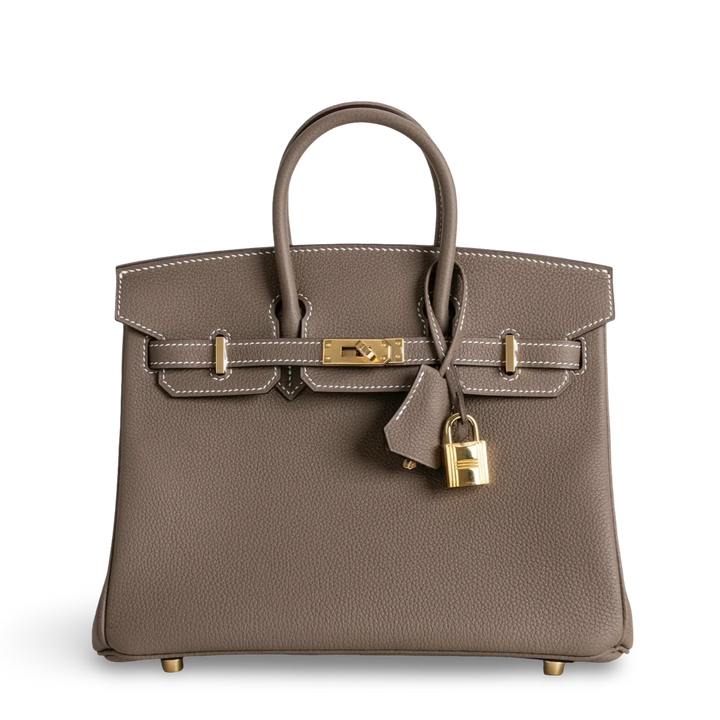 Birkin 25 Etoupe Togo Gold Hardware