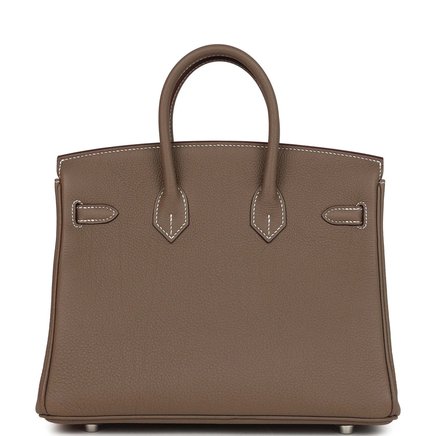 Birkin 25 Etoupe Togo Palladium Hardware