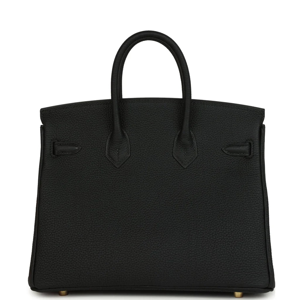 Birkin 25 Black Togo Gold Hardware